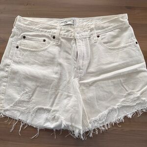 Abercrombie Low Rise jean short